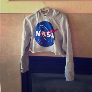 Cropped sweatshirt
